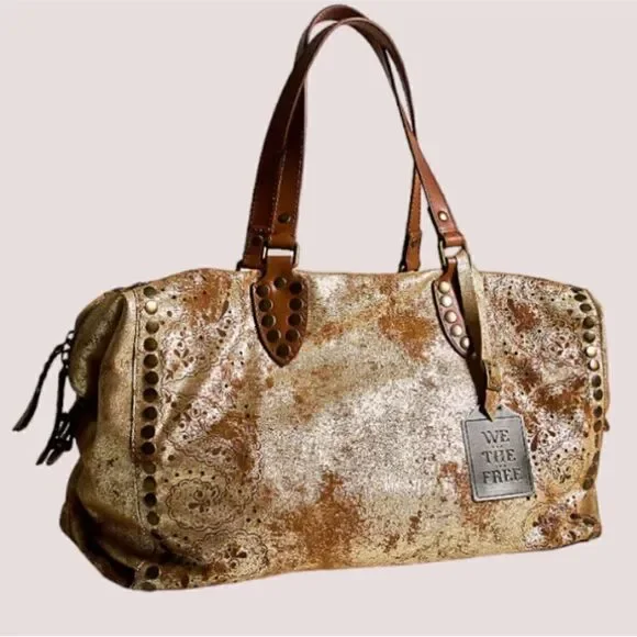 Free People We the Free Augustine Leather Tote Bag - Picture 3 of 8